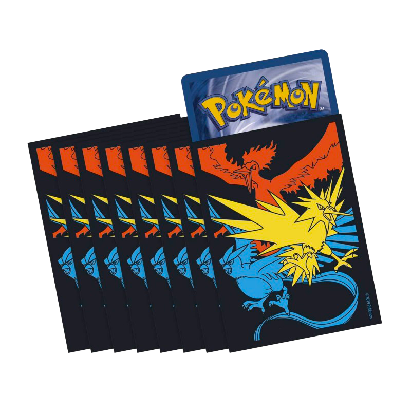 Sleeve Sulfura, Électhor & Artikodin, ETB Destinées Occultes, protège-cartes (sleeve) pour cartes Pokémon