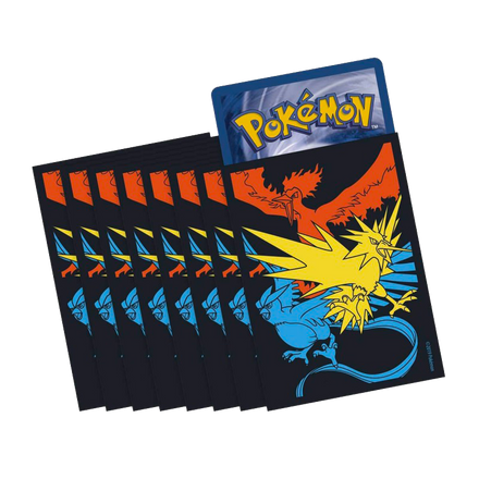 Sleeve Sulfura, Électhor & Artikodin, ETB Destinées Occultes, protège-cartes (sleeve) pour cartes Pokémon