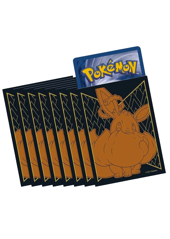 Sleeve Évoli, ETB Destinées Radieuses, protège-cartes (sleeve) pour cartes Pokémon