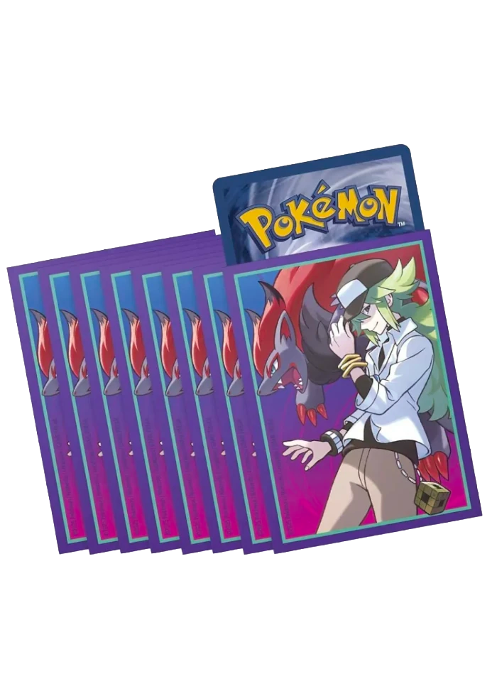 Sleeve N & Zoroark, ETB Aventures Ensemble, protège-cartes (sleeve) pour cartes Pokémon